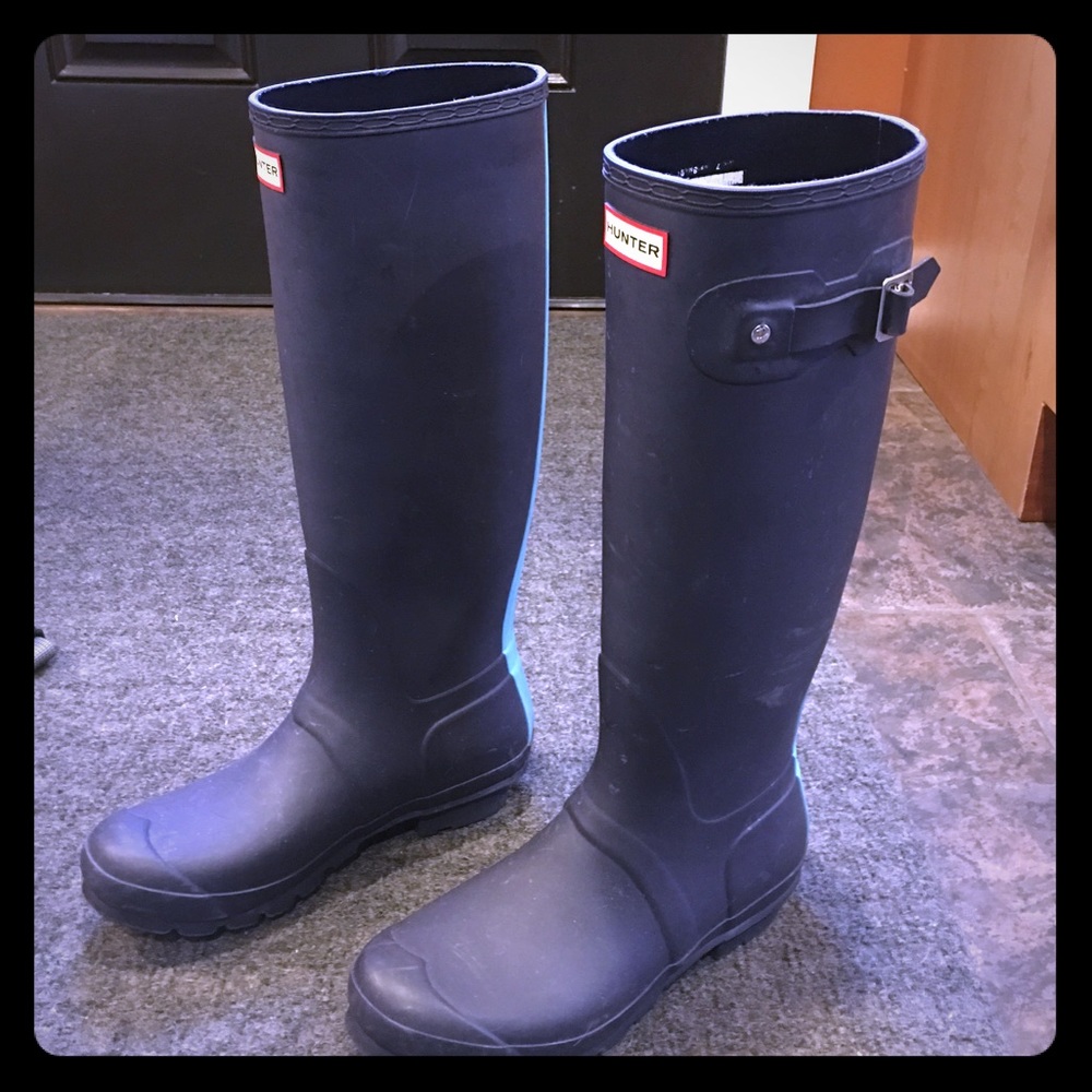 Hunter Rainboots Size 9